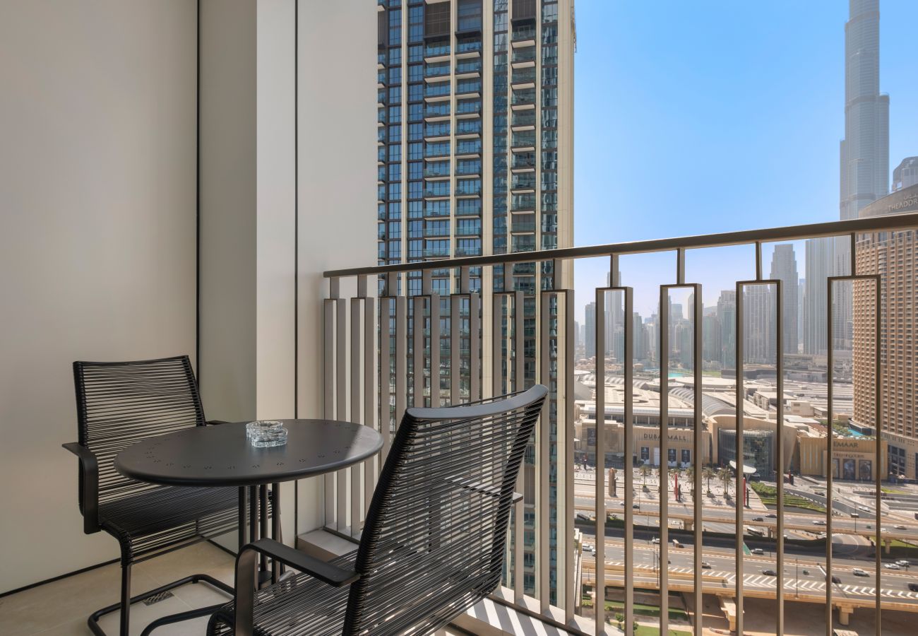 Apartment in Dubai - Elegant 2 BDR-Full Burj Khalifa View |Downtown