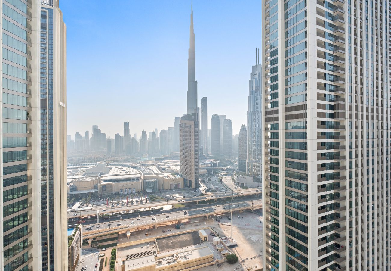 Apartment in Dubai - Downtown Charm With Full Burjkhalifa View|2BDR-34