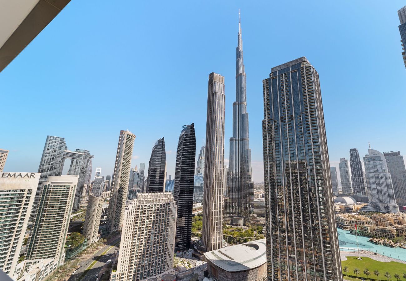 Apartment in Dubai - Breathtaking 1BDR-Full Burjkhalifa & Fountain View