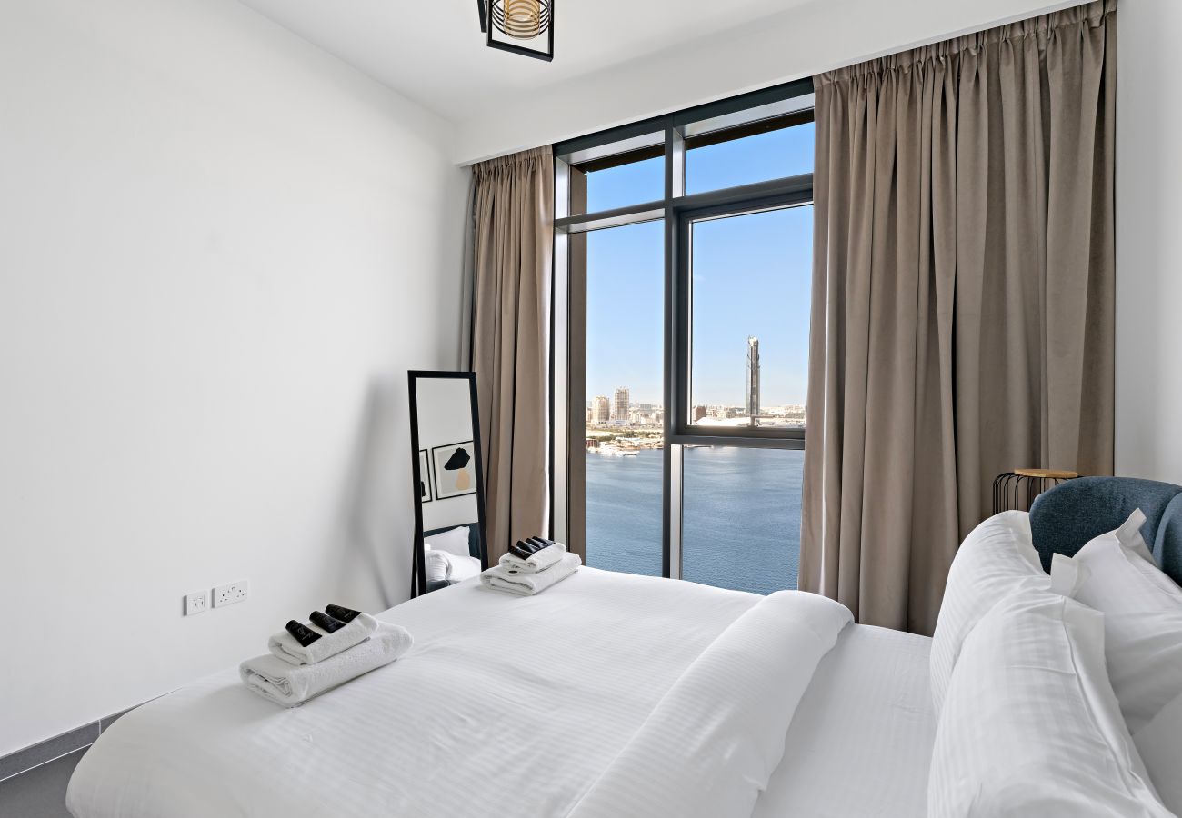 Apartment in Dubai - Spectacular Beach View 2BDR In Creek Harbour