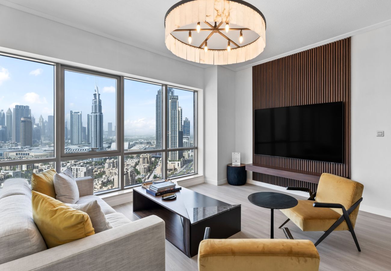 Apartment in Dubai - Dazzling 3BDR+1GR - Full Burj Khalifa View