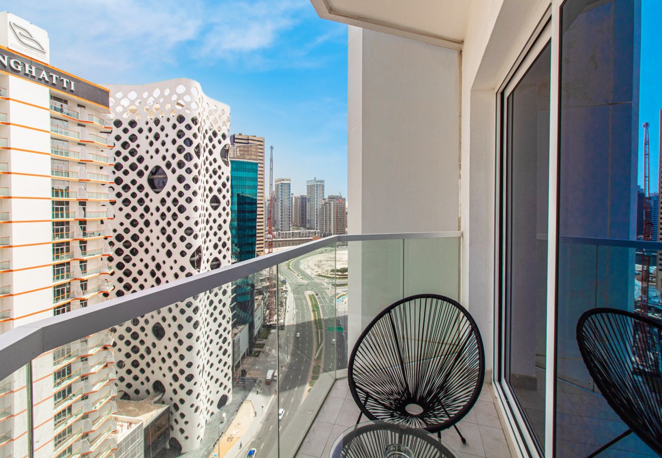 Studio in Dubai - Chic Studio Getaway in AG Tower-  Business Bay